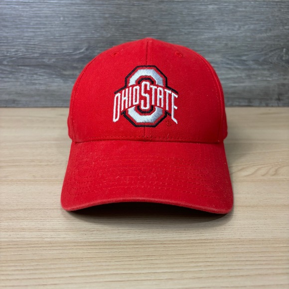 fan favorite Other - Ohio State Buckeyes Hat Cap Strap Back Red Big Logo Fan Favorite